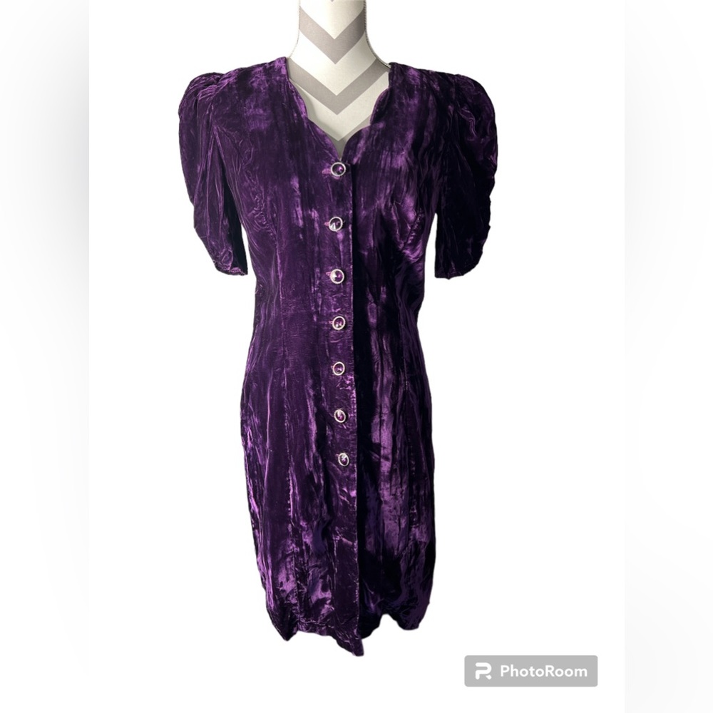 VTG All That Jazz Purple dress